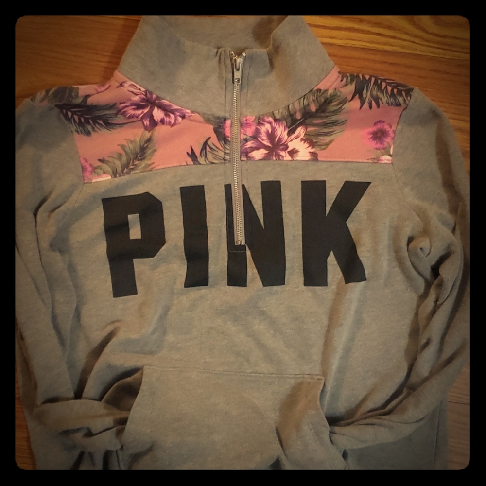 Victoria's secret PINK half zip
